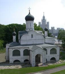 Зачатия Анны церковь что в углу Китайгородской стены в Москве