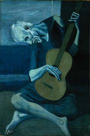 Pablo Picasso, The Old Guitarist, (1902)