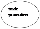 Овал: trade promotion
